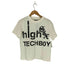 COZY WORLDWIDE  high TECHBOY 両面プリントクルーネックTシャツ import レディース  S